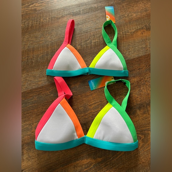 NWT ONEONE SWIM X JENA SIMS BIKINI TOP - Picture 2 of 4